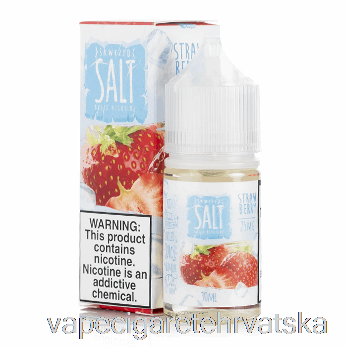 Vape Hrvatska Ledena Jagoda - Skwezed Sol E-tekućina - 30ml 50mg